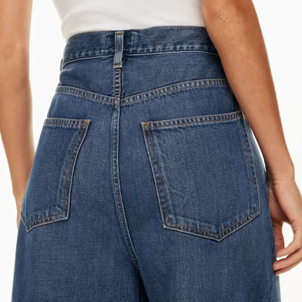 AGOLDE Valeria Oversized High-Rise Jeans Sz: 30 - Picture 3 of 9